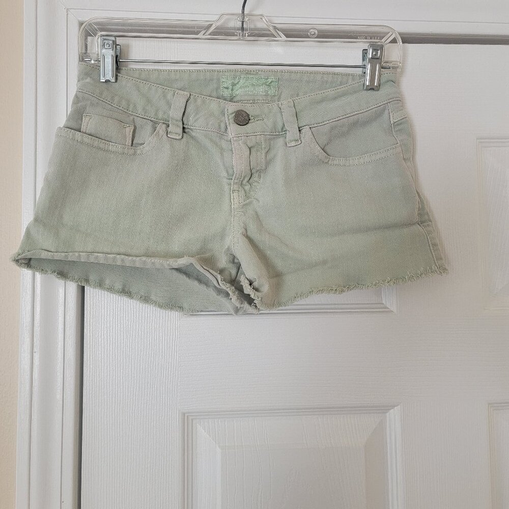 Guess Jeans Frayed Hem Shorts